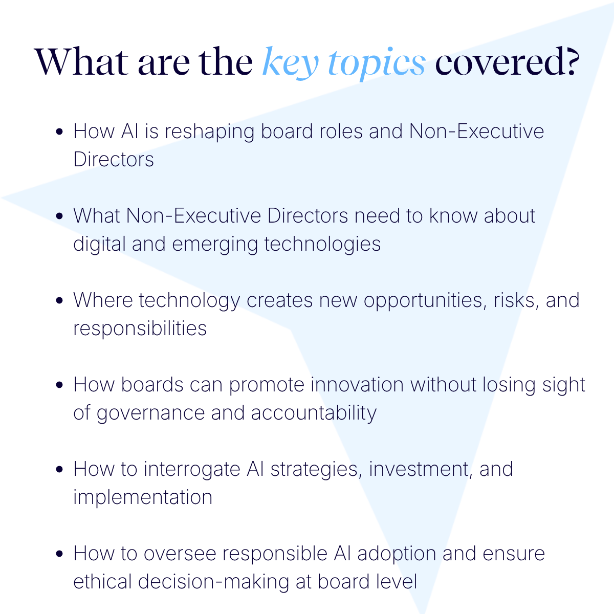 Digital and AI Governance
