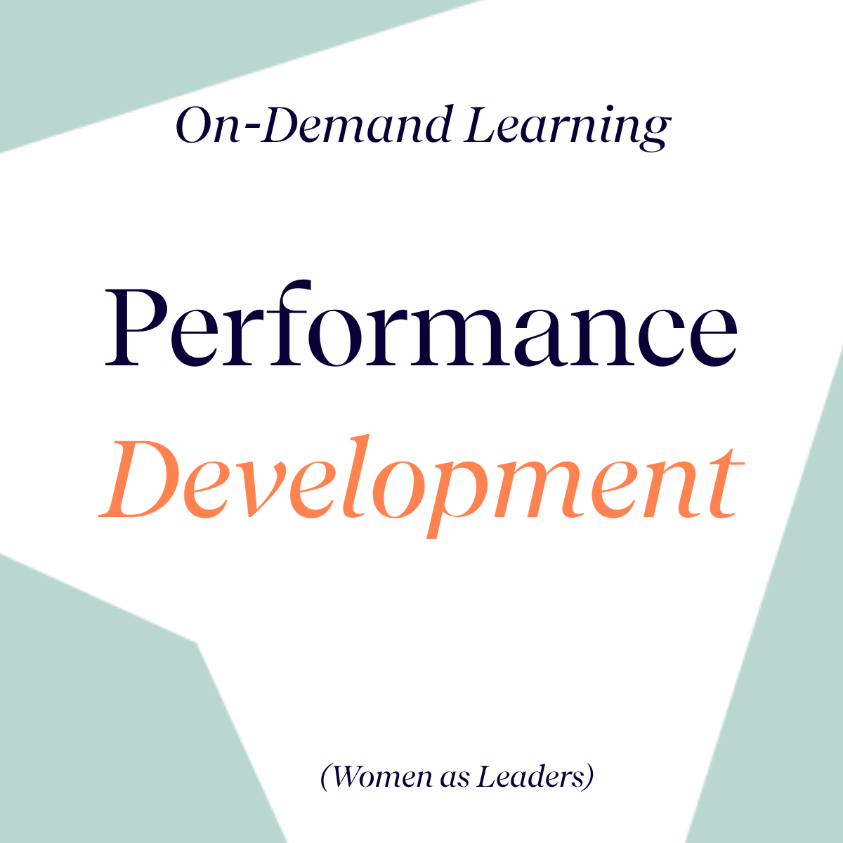 Performance Development