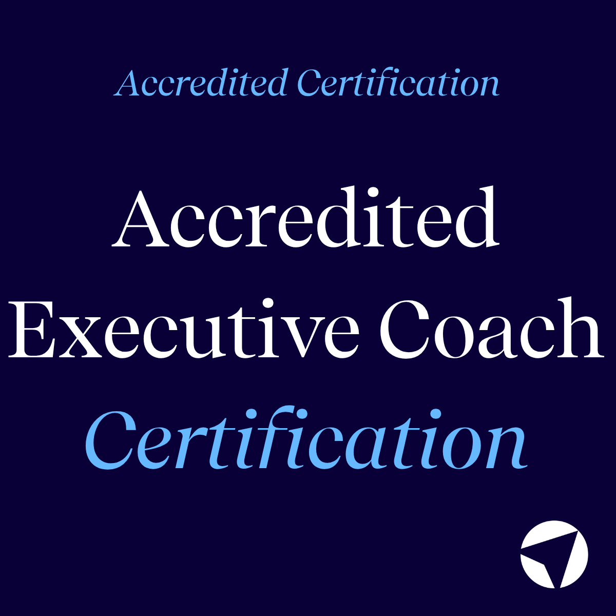 Certified Executive Coach Accreditation