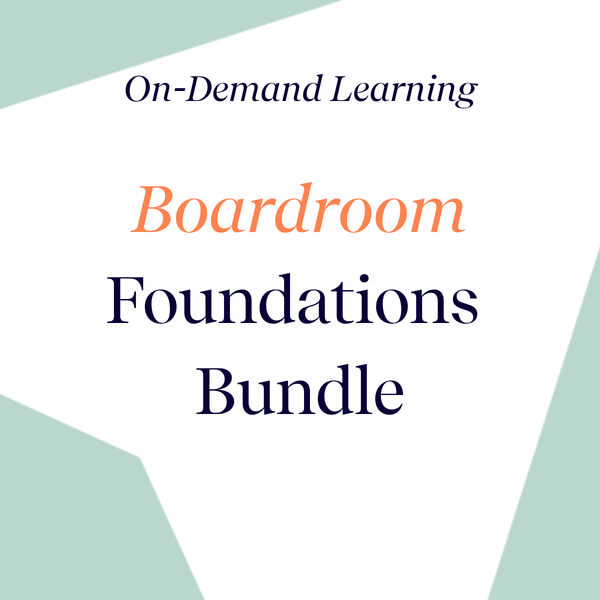 The Boardroom Foundations Bundle
