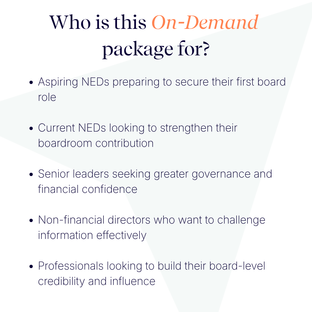 The Boardroom Foundations Bundle