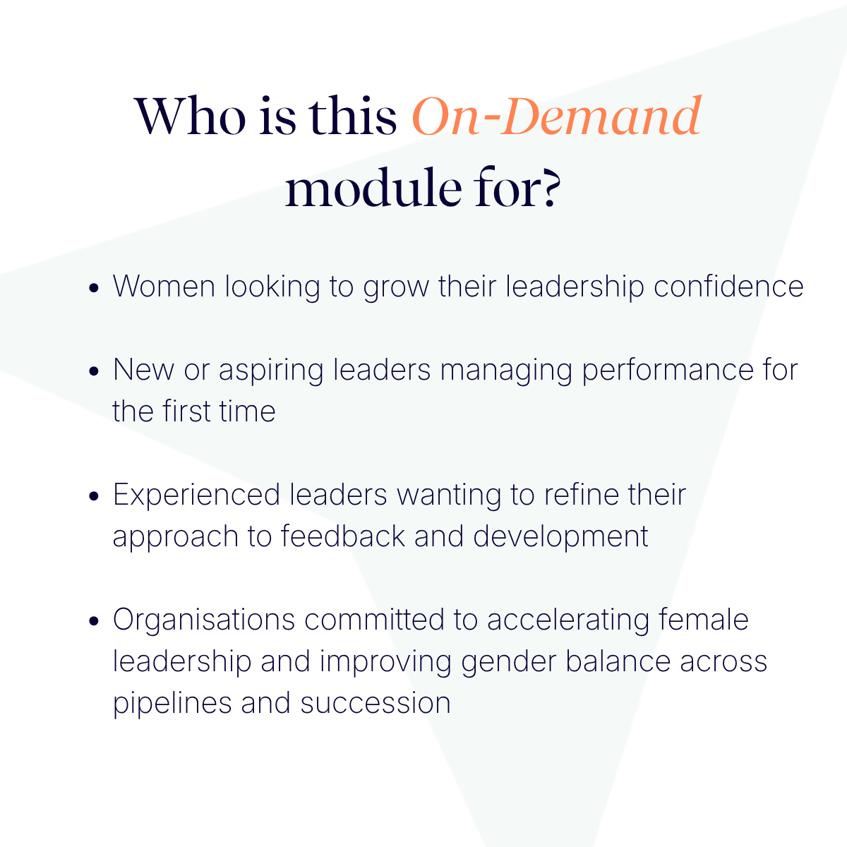 Performance Development