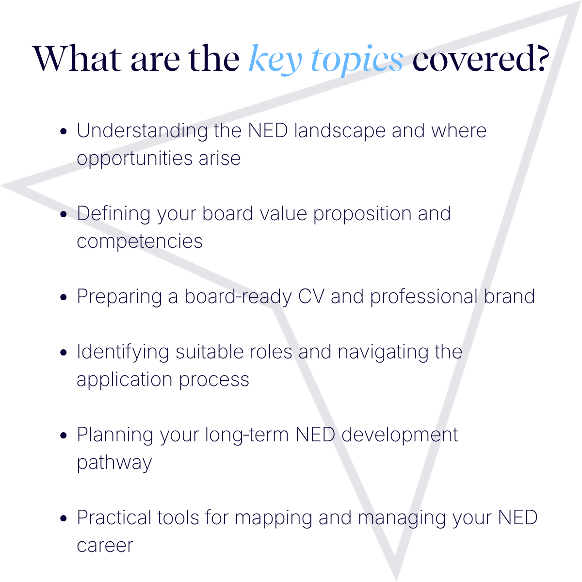 Transitioning to Portfolio and Board Leadership